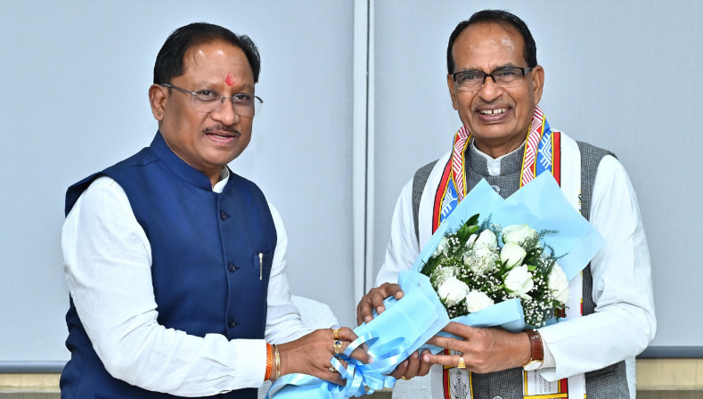 minister shivraj singh and cm vishnudeo sai