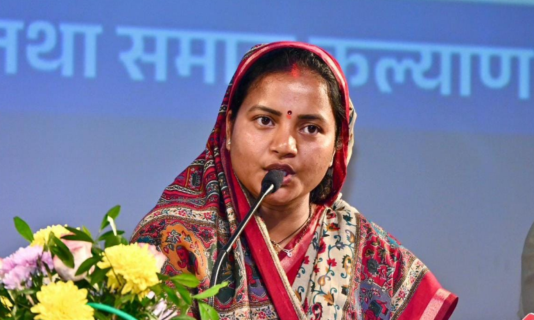 Minister Laxmi rajwade
